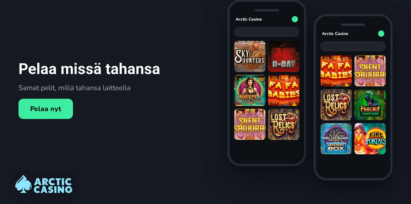 Pelaa puhelimella ilman latausta